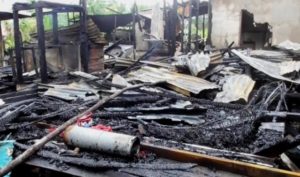 Kebakaran Dekat Pabrik Tahu Sintang, Nyawa Asiong Tak Tertolong