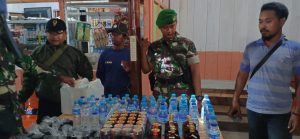 Patroli Pekat Amankan Miras Dijual Warga Perbatasan