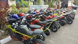 Penyelundupan Puluhan Motor dan Satu Mobil Ilegal Malaysia Terbongkar