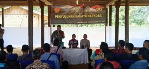 Satgas TMMD Beri Penyuluhan Bahaya Narkoba ke Warga
