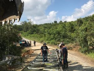 Jembatan Penghubung Sambas – Bengkayang Kembali Berfungsi