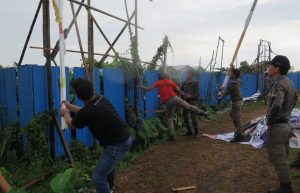 Baliho Caleg Langgar Aturan Kembali Ditertibkan