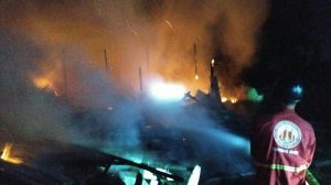 Rumah Kosong di Teluk Betung Ludes Terbakar