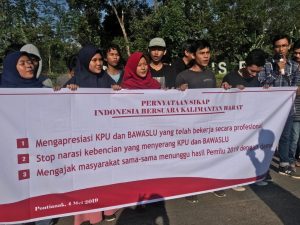 Pengamat Sosial : Aksi Dukung KPU Pengaruhi Psikis Penyelenggara Pemilu