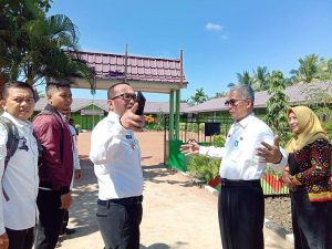 Jalan Warga Tertutup! Pembangunan RKB SDN 39 Sungai Kakap Tetap Berjalan