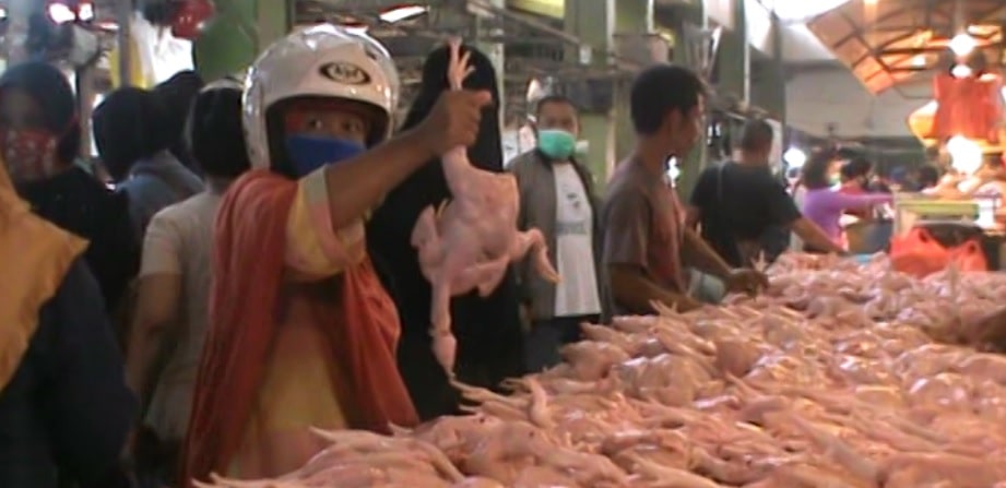 Daging Ayam Potong dan Bawang Merah Melonjak