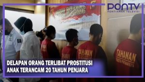 Delapan Orang Terlibat Prostitusi Anak Terancam 20 Tahun Penjara