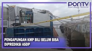 Pengapungan KMP Bili Belum Bisa Diprediksi ASDP