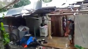 Dua Rumah Rusak Dihantam Puting Beliung