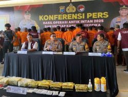 Polisi Bongkar Gudang Sabu 12 Kg Milik Jaringan Fredy Pratama