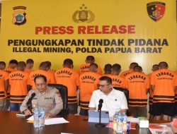 Tambang Emas Ilegal Terbongkar, Dua Tersangka Ditangkap dan Dua Lainnya Buron