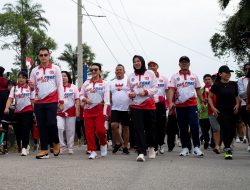 Antusiasme Ribuan Warga Bikin Bupati Karolin Terkejut, Car Free Day di Landak Resmi Diluncurkan