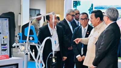 Presiden Prabowo Tinjau Inovasi Teknologi Unggulan di KSTI 2025, Dorong Kedaulatan Sains Nasional