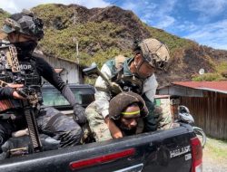 Satgas Ops Damai Cartenz Tangkap Anggota KKB Konara Enumbi di Puncak Jaya