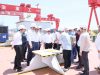 Menteri Bahlil Tinjau Pembangunan FLNG Raksasa untuk Indonesia di Tiongkok