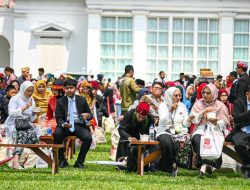 Pesta Rakyat Perdana di Istana Merdeka, Masyarakat Disajikan Aneka Hidangan Khas Nusantara