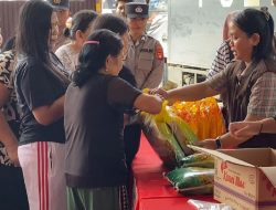 GPM di Ngabang Diserbu Warga, Wujud Komitmen Pemkab Landak Jaga Harga Pangan Stabil