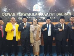 Ali Mustakim Resmi Dilantik Gantikan Almarhum M. Yani di DPRD Kubu Raya