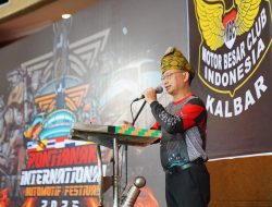 Bikers dari Berbagai Negara Ramaikan Pontianak International Automotive Festival 2025