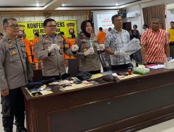 Polres Landak Tunjukkan Taring, Ungkap Puluhan Kasus Kriminal dan Narkotika