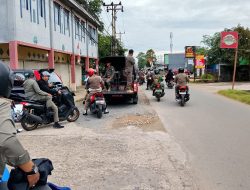 Alat Jolok, Gerinda dan Gulungan Disita Polisi saat Razia Layangan di Parit Baru