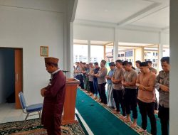 Salat Gaib Polres Kubu Raya untuk Driver Ojol Affan yang Gugur di Jakarta