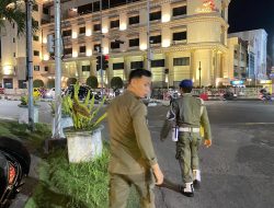 Cegah Gepeng dan Anjal, Satpol PP Pontianak Lakukan Patroli Rutin di Simpang Lampu Merah