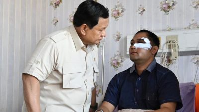 Presiden Prabowo Naikkan Pangkat Polisi Korban Ricuh, Kapolri Sampaikan Terima Kasih