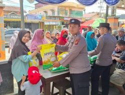 Polresta Samarinda dan Bulog Operasi Pasar Murah, 300 Karung Beras Ludes Diserbu Warga