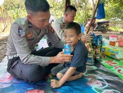 Kisah Haru di Balik Bantuan Polantas Sekadau untuk Firas (8), Anak Disabilitas di Kubu Raya