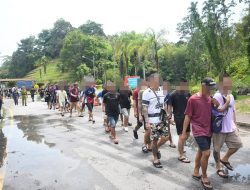 Selesai Jalani Hukuman di Malaysia, 201 WNI Dipulangkan ke Tanah Air Lewat Entikong Kalbar