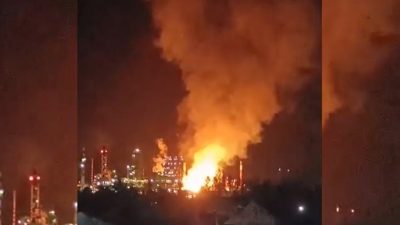 Ledakan Dahsyat Guncang Kilang Pertamina Dumai, Ribuan Warga Panik