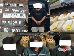Gunakan Belasan Barcode dan Pelat Palsu, Pelaku Penimbunan BBM Dibekuk Polisi