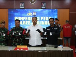 Polres Malinau dan Satgas Pamtas Gagalkan Penyelundupan Sabu 0,5 Kg di Jalur Perbatasan Kalimantan