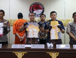 Polisi Tangkap Pengedar Narkoba Modus “Sistem Tempel” Sita Hampir 1 Kg Sabu dan Ekstasi