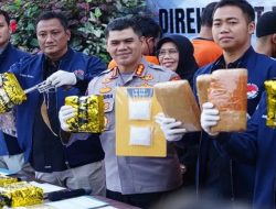 Polisi Sita 17 Kg Sabu dan 19 Kg Ganja Jaringan Golden Triangle Peredaran Narkoba Internasional