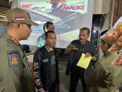 Satpol PP Pontianak Ingatkan Kafe & Warkop Soal Kebisingan, Stiker Aturan Ditempel