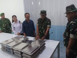 Danrem 121/Abw Blusukan ke Dapur Program Makan Bergizi Gratis di Landak, Jamin Mutu dan Higienitas