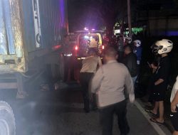 Tragis, Pengendara Motor Asal Samarinda Meninggal Dunia Tersenggol Truk Trailer di Transkalimantan Kubu Raya