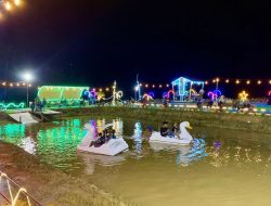 Kagum Keindahan Taman Pelangi, Bupati Sujiwo Siapkan Dana Rp50 Juta untuk Ruang Publik Setiap Desa Kubu Raya