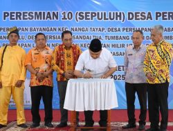 Resmi! Ini Daftar 10 Daftar Desa Baru di Ketapang Disiapkan Bupati Menuju Defenitif