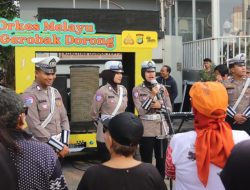 Edukasi Humanis Polwan di Musik Orkes Melayu Gerobak Dorong