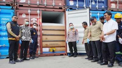 Polri dan Bea Cukai Bongkar 87 Kontainer Ilegal Ekspor Turunan CPO
