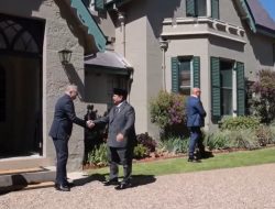 Presiden Prabowo Disambut PM Anthony Albanese di Kirribilli House Sydney