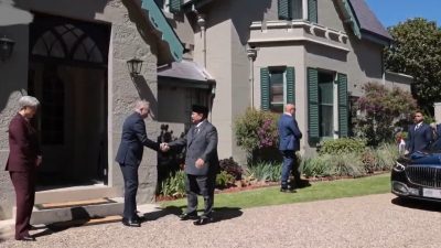 Presiden Prabowo Disambut PM Anthony Albanese di Kirribilli House Sydney