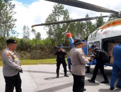 Bantuan Logistik Terus Mengalir, Polda Sumut Maksimalkan Helikopter Atasi Akses Darat Terputus
