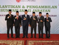 Dewan Pengawas RSUD dr. Agoesdjam Dilantik, Bupati Tekankan Responsif Terhadap Keluhan Publik