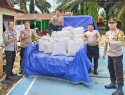 Dukung Ketahanan Pangan, Polsek Meliau Kirim 1,2 Ton Jagung ke Gudang Bulog Sanggau