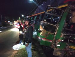 Nahas! Tiga Kendaraan Terlibat Kecelakaan Beruntun di Simpang Bunut Sanggau