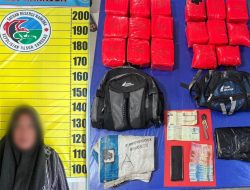 Wanita Asal Kubu Raya Bawa Sabu 18,5 Kg Ditangkap di Beduai Sanggau